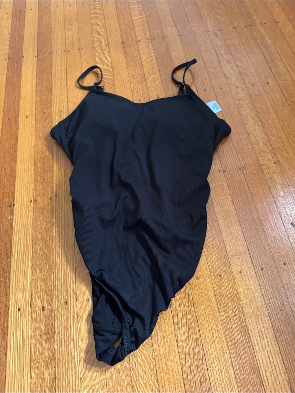 Shade & Shore Black One-Piece Swimsuit